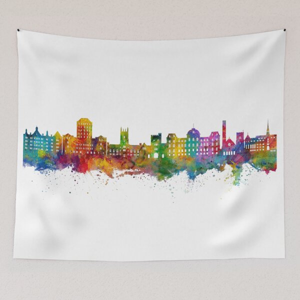 Item preview, Poughkeepsie New York Skyline designed and sold by ArtPrints.