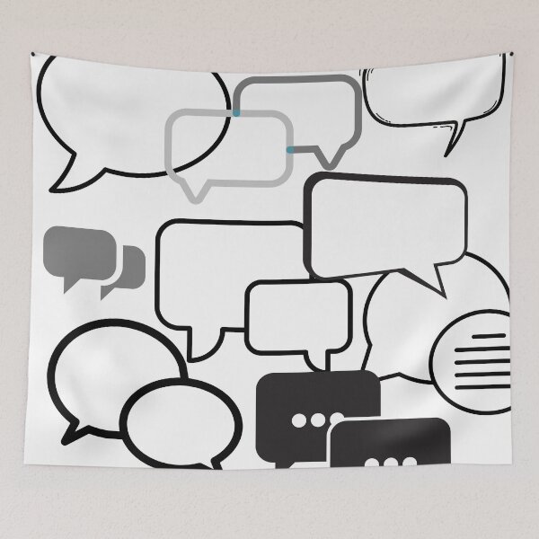 Item preview, Lets Chat! designed and sold by lifelifestyle.