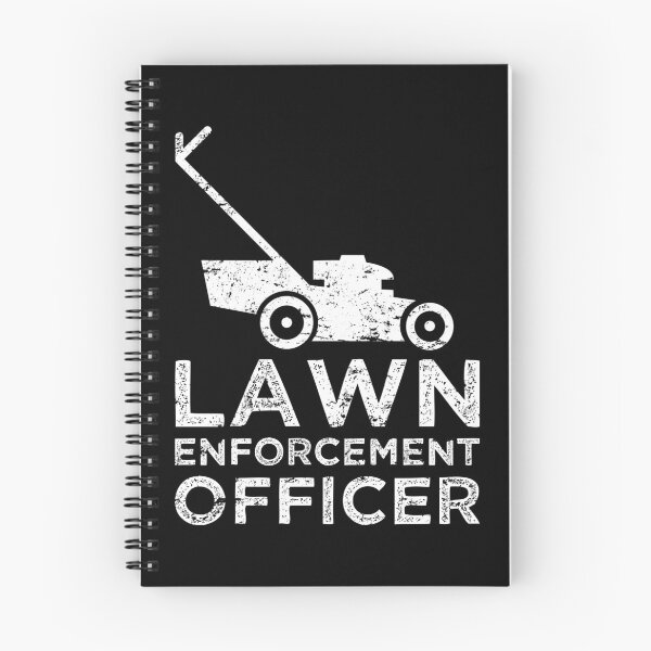 Item preview, Lawn Mowing Lawn Enforcement Officer designed and sold by DamnGoodDesign.