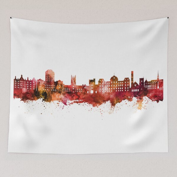 Item preview, Poughkeepsie New York Skyline designed and sold by ArtPrints.