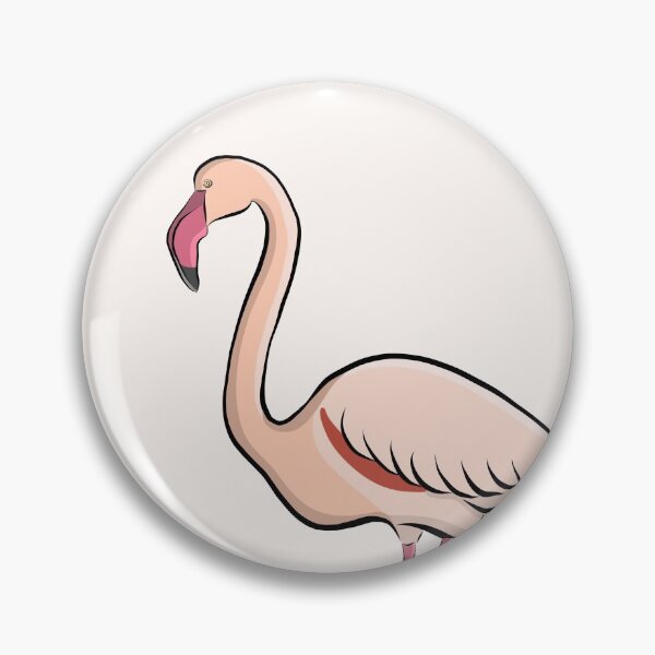 Artikelvorschau, Handgezeichneter Flamingovogel entworfen und verkauft von EngineerGoC.