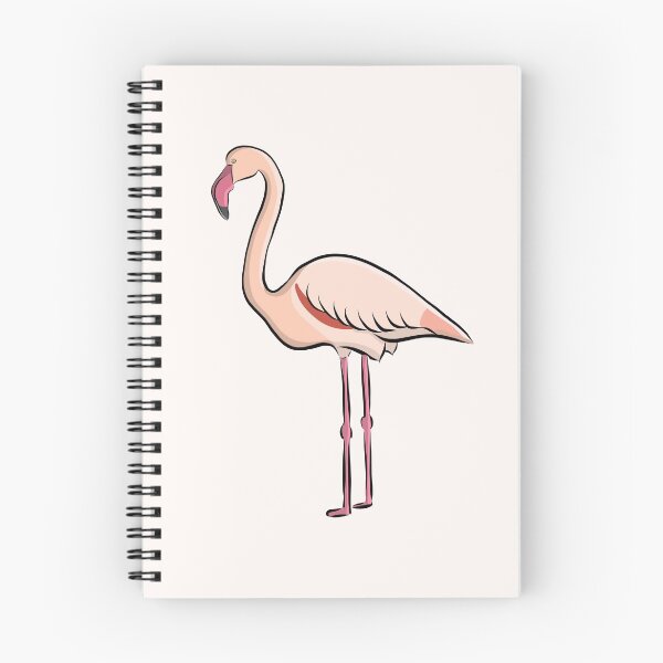 Item preview, Handdrawn flamingo bird designed and sold by EngineerGoC.