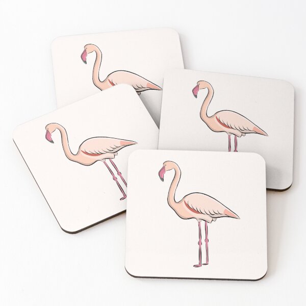 Item preview, Handdrawn flamingo bird designed and sold by EngineerGoC.