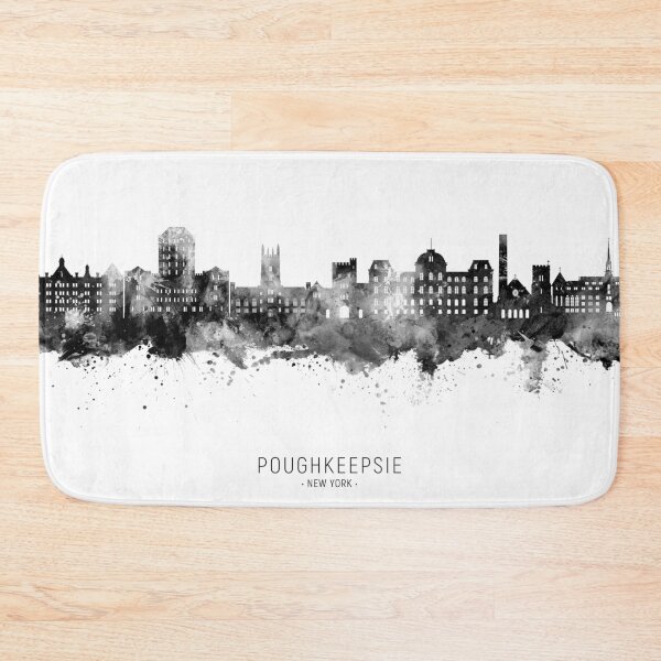 Item preview, Poughkeepsie New York Skyline designed and sold by ArtPrints.
