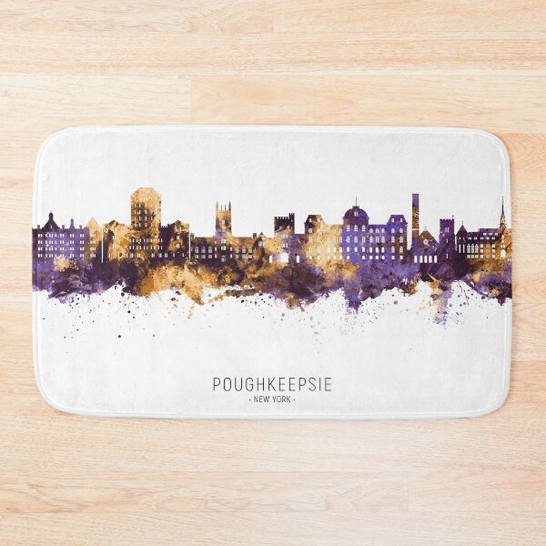 Item preview, Poughkeepsie New York Skyline designed and sold by ArtPrints.