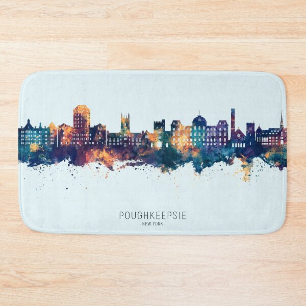 Item preview, Poughkeepsie New York Skyline designed and sold by ArtPrints.