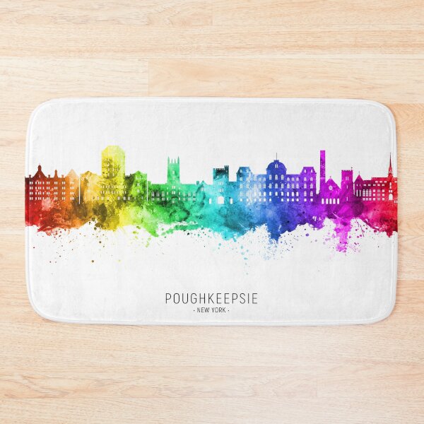 Item preview, Poughkeepsie New York Skyline designed and sold by ArtPrints.