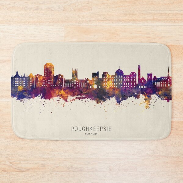 Item preview, Poughkeepsie New York Skyline designed and sold by ArtPrints.