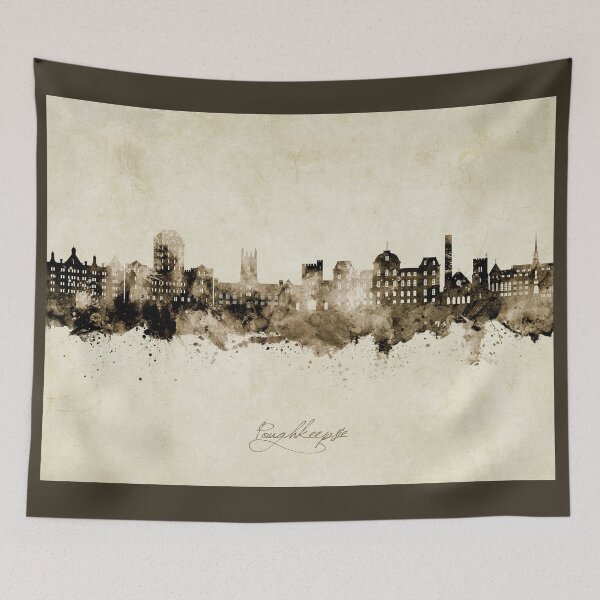 Item preview, Poughkeepsie New York Skyline designed and sold by ArtPrints.