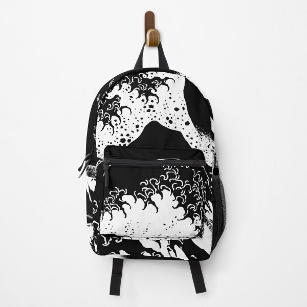 Item preview, The Great Wave off Kanagawa Black and White designed and sold by ind3finite.