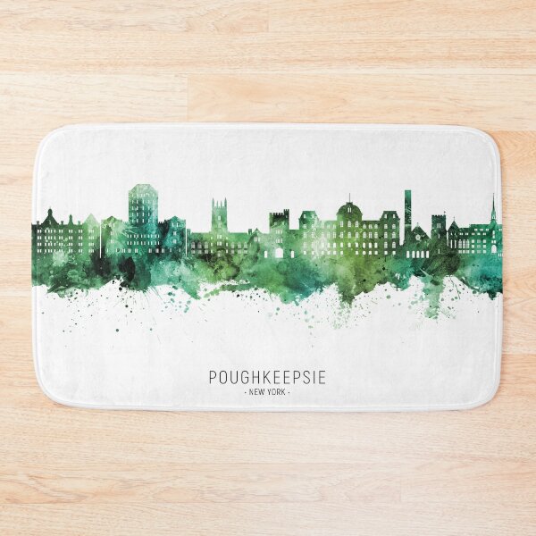 Item preview, Poughkeepsie New York Skyline designed and sold by ArtPrints.