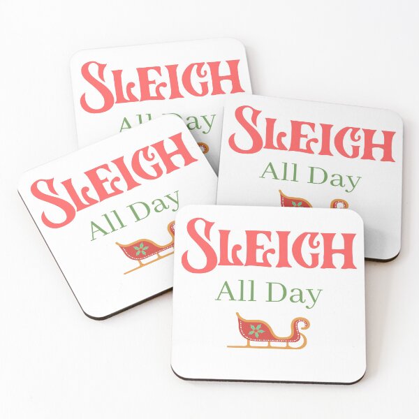 Item preview, Sleigh All Day/ Christmas Shirts/ Christmas Gifts/ Funny Christmas Shirts/ Ugly Christmas Sweater designed and sold by CockatooDesigns.