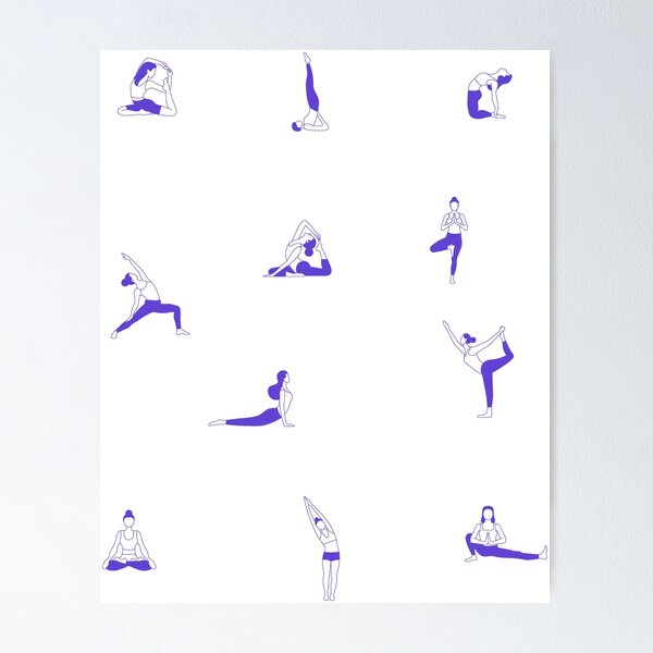 Yoga Feet Poster for Sale by ArtStef