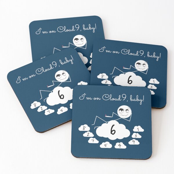 Item preview, I'm On Cloud 9 Baby Stoned Man Sky designed and sold by Sour Soul.
