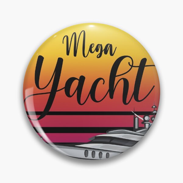 Item preview, Mega Yacht | Vintage  designed and sold by printondemand13.