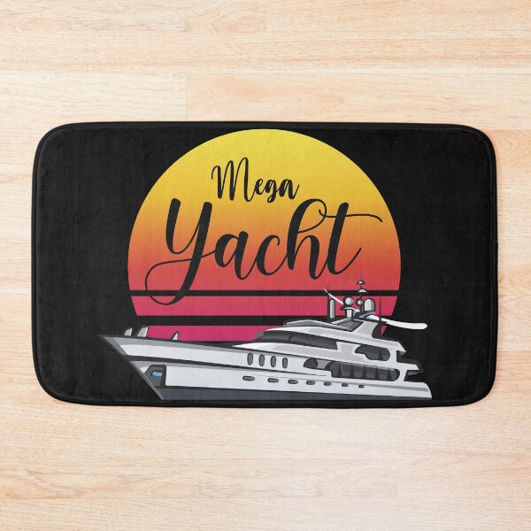 Item preview, Mega Yacht | Vintage  designed and sold by printondemand13.