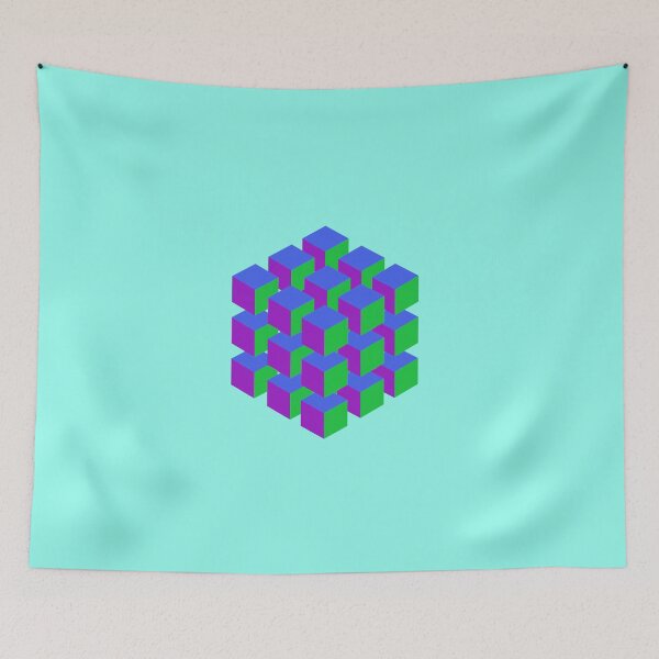 Item preview, geometric cubes designed and sold by Flashboy.