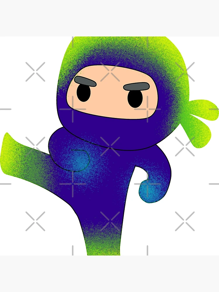 Thumbnail 4 of 4, Clock, ninja version 2 designed and sold by aleajsstuff.
