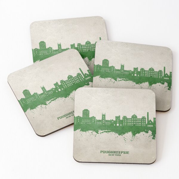 Item preview, Poughkeepsie New York Skyline designed and sold by ArtPrints.