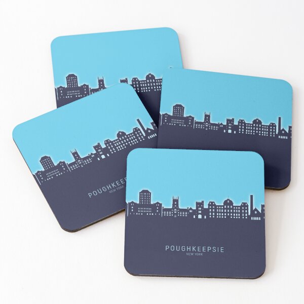 Item preview, Poughkeepsie New York Skyline designed and sold by ArtPrints.