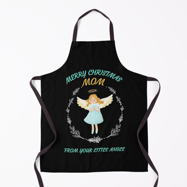 Item preview, MERRY CHRISTMAS MOM FROM YOUR LITTLE ANGLE designed and sold by Ashalcheema.