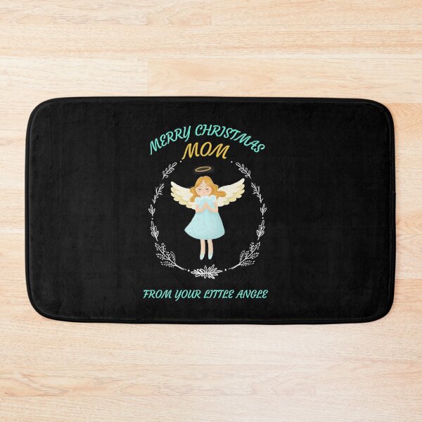 Item preview, MERRY CHRISTMAS MOM FROM YOUR LITTLE ANGLE designed and sold by Ashalcheema.