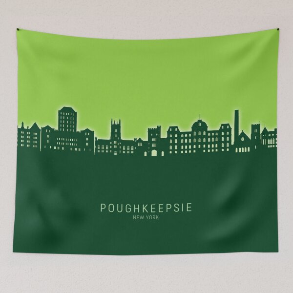 Item preview, Poughkeepsie New York Skyline designed and sold by ArtPrints.
