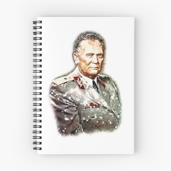 Item preview, Josip Broz Tito the President of Yugoslavia SFRJ Watercolor Portrait designed and sold by Naumovski.
