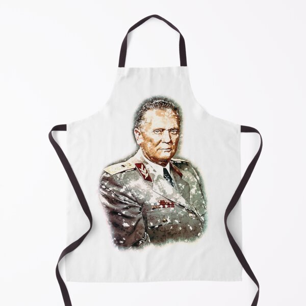 Item preview, Josip Broz Tito the President of Yugoslavia SFRJ Watercolor Portrait designed and sold by Naumovski.
