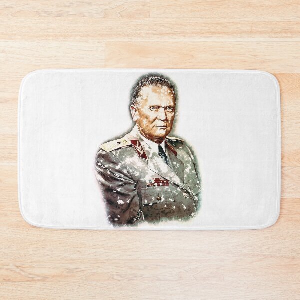 Item preview, Josip Broz Tito the President of Yugoslavia SFRJ Watercolor Portrait designed and sold by Naumovski.