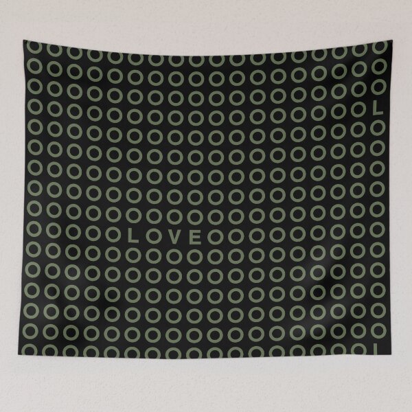 Item preview, Find love, green  designed and sold by oatdreams.