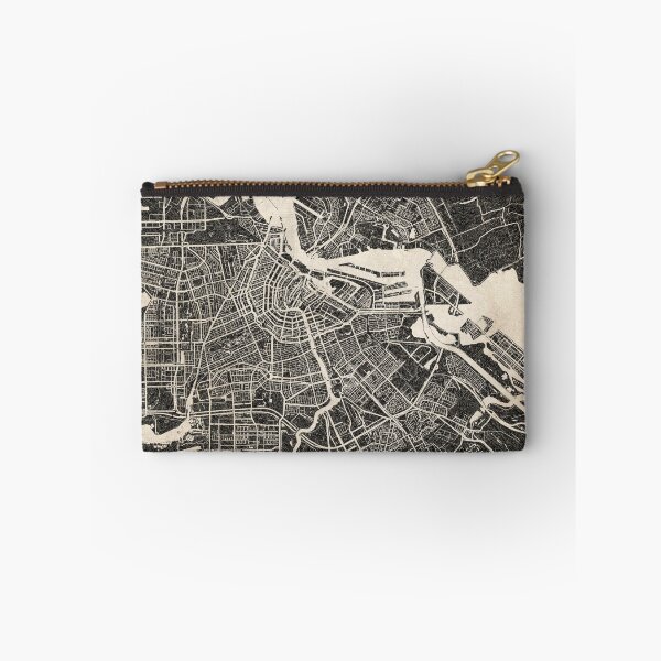 Item preview, amsterdam map ink lines designed and sold by InkMaps.