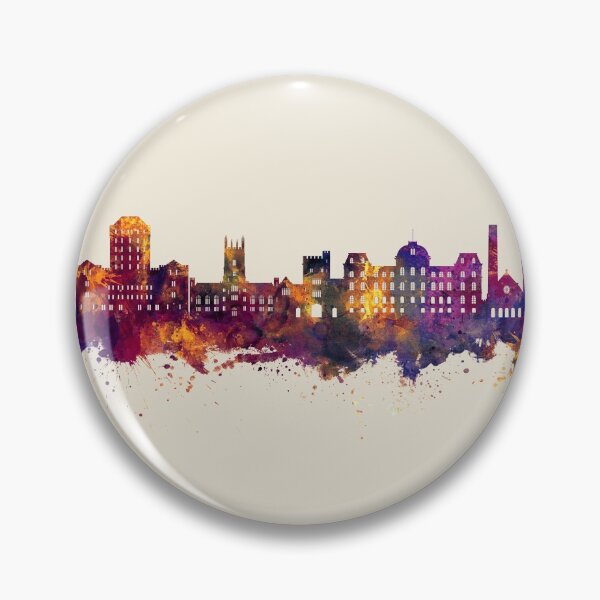 Item preview, Poughkeepsie New York Skyline designed and sold by ArtPrints.