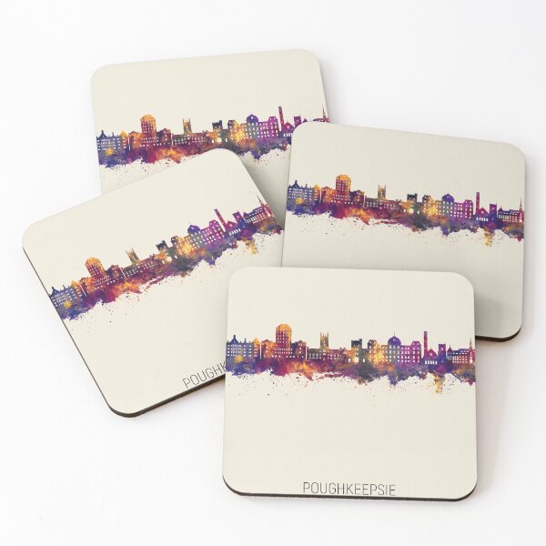 Item preview, Poughkeepsie New York Skyline designed and sold by ArtPrints.