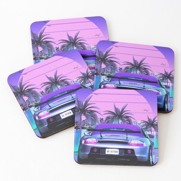 Item preview, Porsche 80s outrun midnight designed and sold by exhozt.
