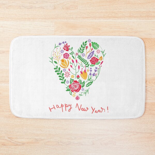 Item preview, FLOWERS HART - NEW YEAR designed and sold by OMdesign10.
