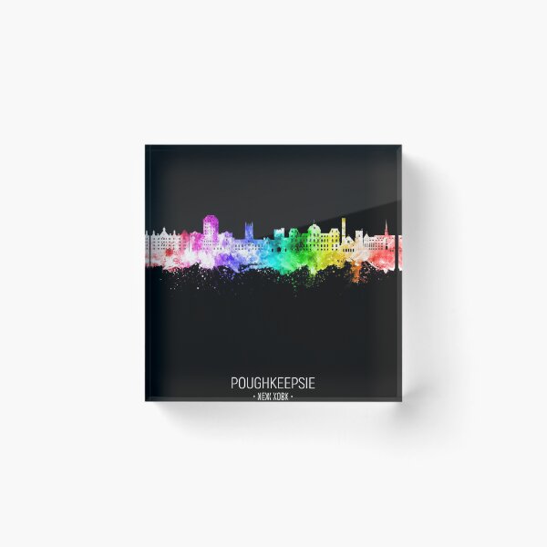 Item preview, Poughkeepsie New York Skyline designed and sold by ArtPrints.