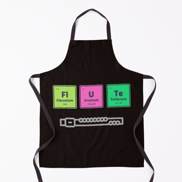 Item preview, Flute Music Periodic Table Elements designed and sold by DesignsofNote.