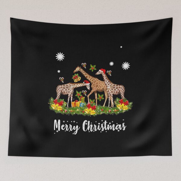 Item preview, Cute Giraffe Christmas Funny Giraffe Xmas designed and sold by ManishDayal.