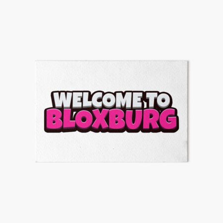 Bloxburg Wall Art Redbubble - roblox bloxburg wall decals