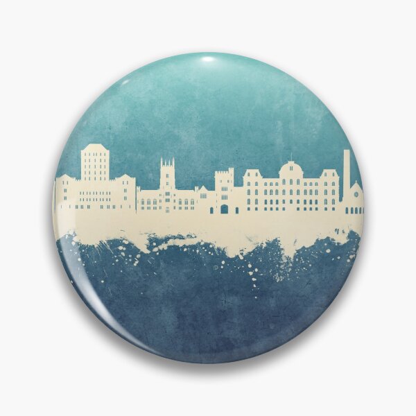 Artikelvorschau, Poughkeepsie New York Skyline entworfen und verkauft von ArtPrints.