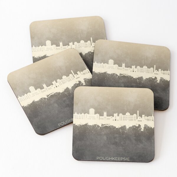 Item preview, Poughkeepsie New York Skyline designed and sold by ArtPrints.