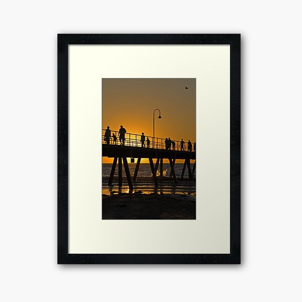 Item preview, Sunset over Glenelg Jetty, Adelaide designed and sold by SusanAdey.