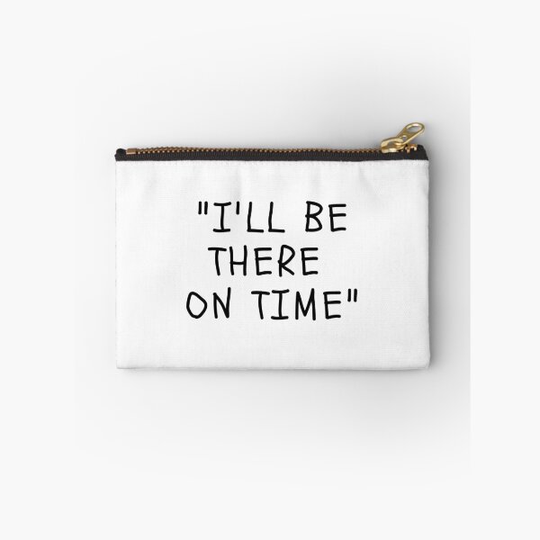 Item preview, Funny White Lies Quotes- I WILL BE THERE ON TIME designed and sold by The Little Wood Cottage.
