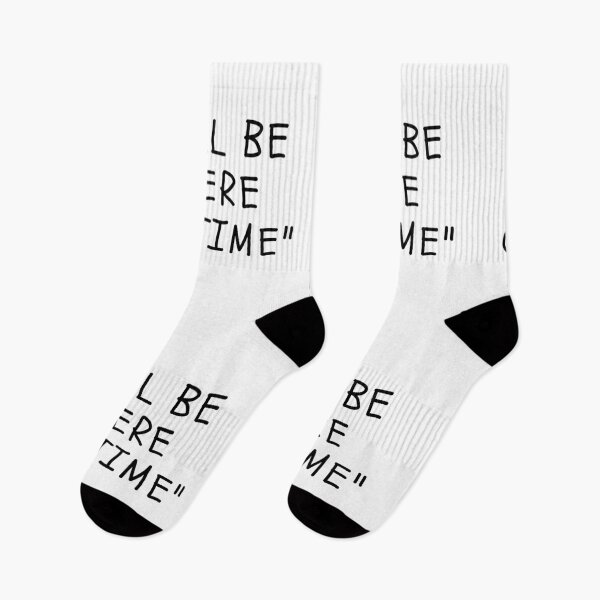 Item preview, Funny White Lies Quotes- I WILL BE THERE ON TIME designed and sold by The Little Wood Cottage.