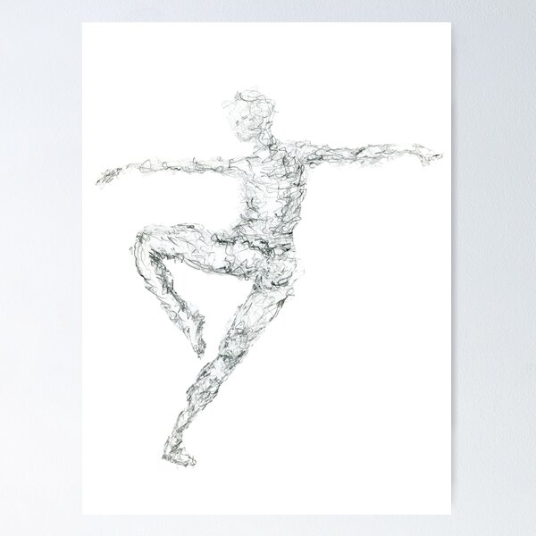 Magnificent poses, dancer poses, women, simple... - Stock Illustration  [92537145] - PIXTA