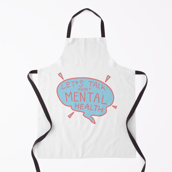 Item preview, Let's Talk Mental Health (Light Blue Speech Bubble) designed and sold by Emmyteddy.