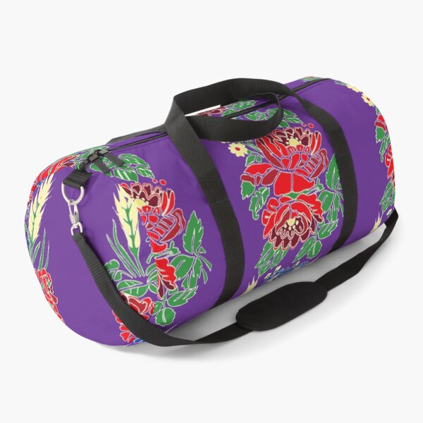 Item preview, Slavic folklore ribbons, purple, large pattern designed and sold by Folkiestore.