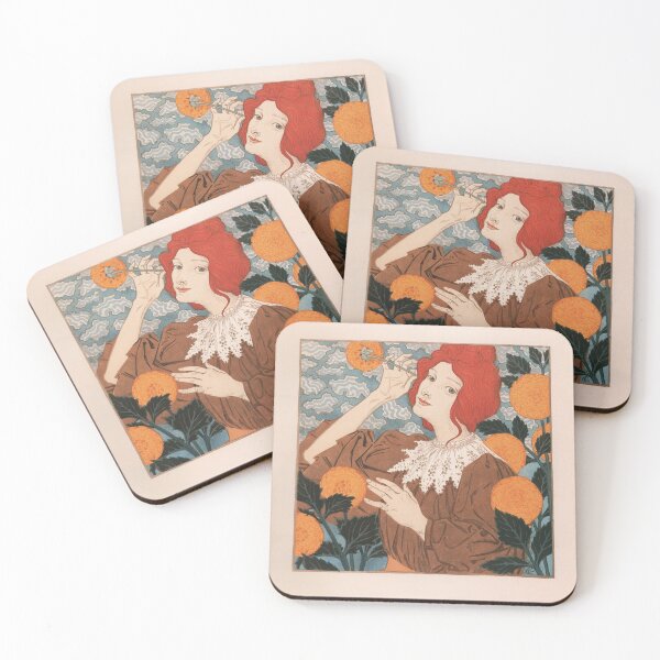 Item preview, Coquetry / Eugene Grasset / 1897 designed and sold by playmap.