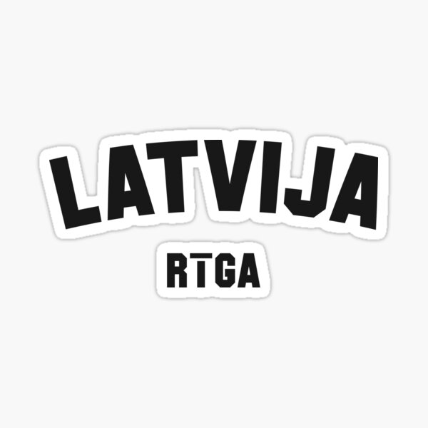 RIGA Sticker
